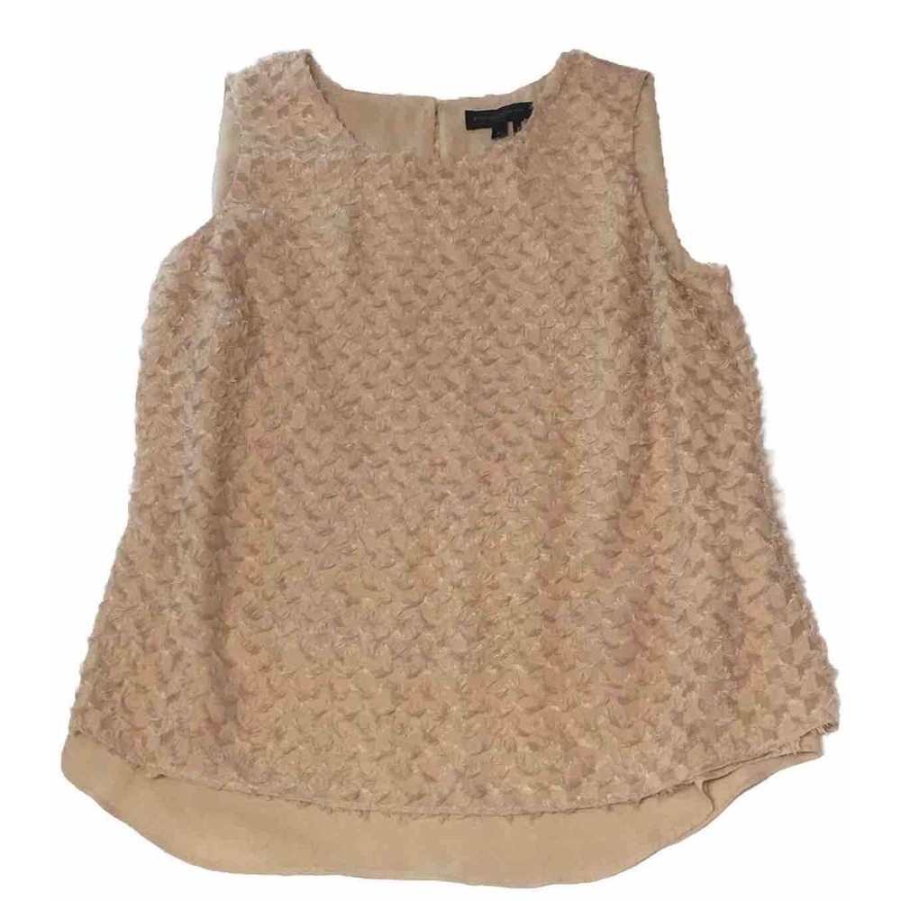 Donna Karan Black Label Womens Small Suit Tank Top Buff Tanโ Designer Luxury